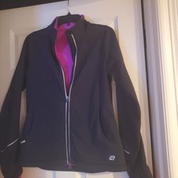Roadrunner Midweight Fitted Running Jacket Sz Med