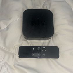 Apple TV 4K And Remote 