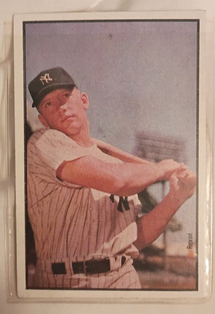 Mickey Mantle 1989 Bowman Sweepstakes 1953