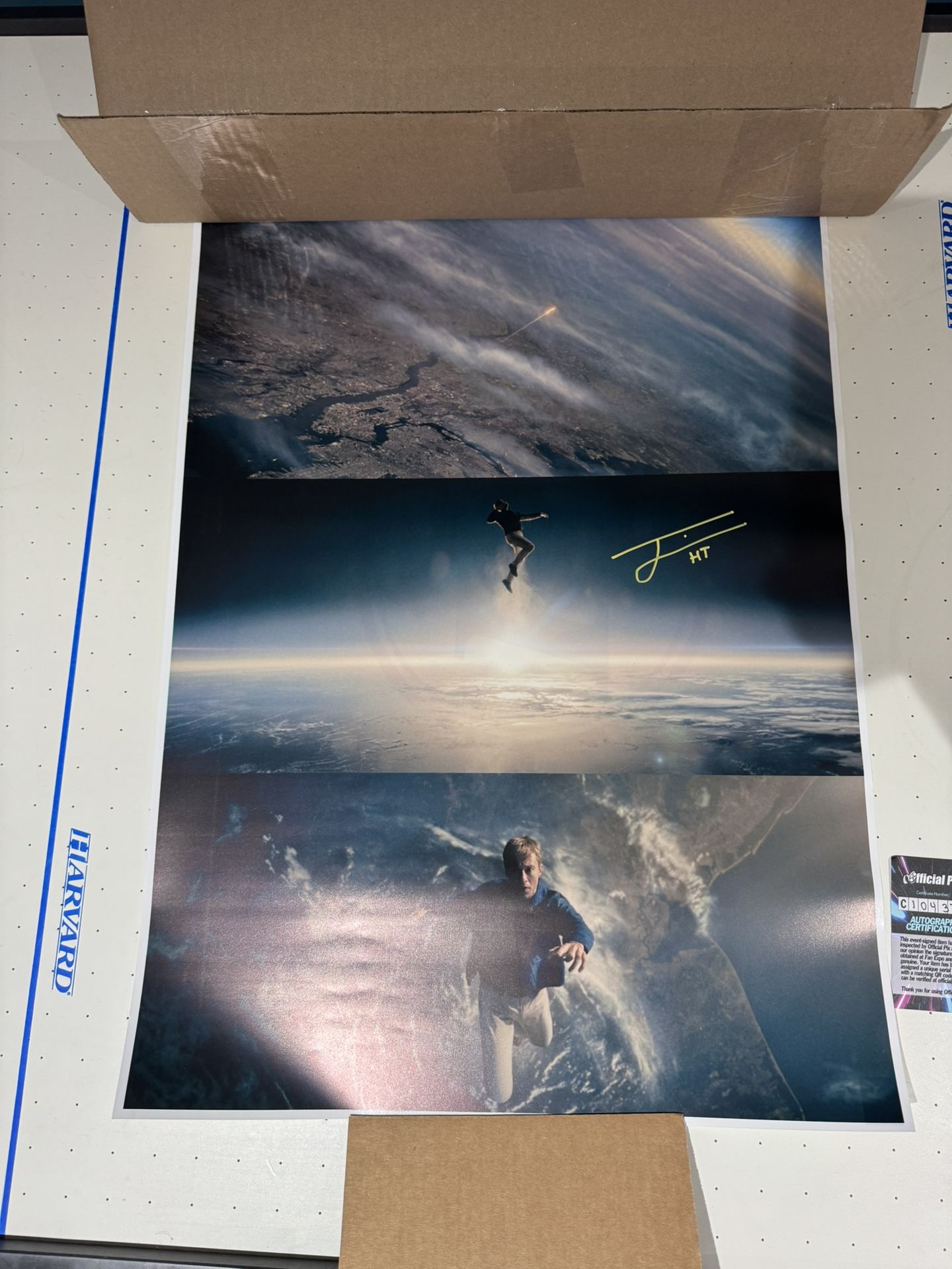 Fantastic Four First Steps Signed Poster