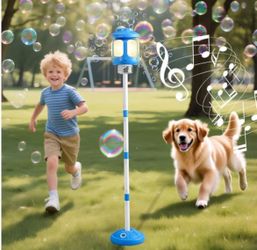 Bubble Machine with Lights and Music