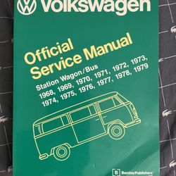 Bentley Official Service Manual 68-79 Type 2
