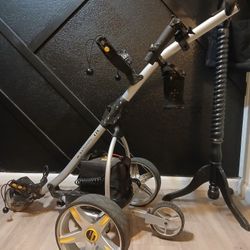 Electric Golf Push Cart 