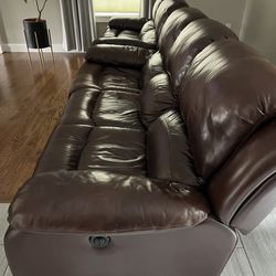 Power Sofa Recliner And Manual Recliner Love Seat