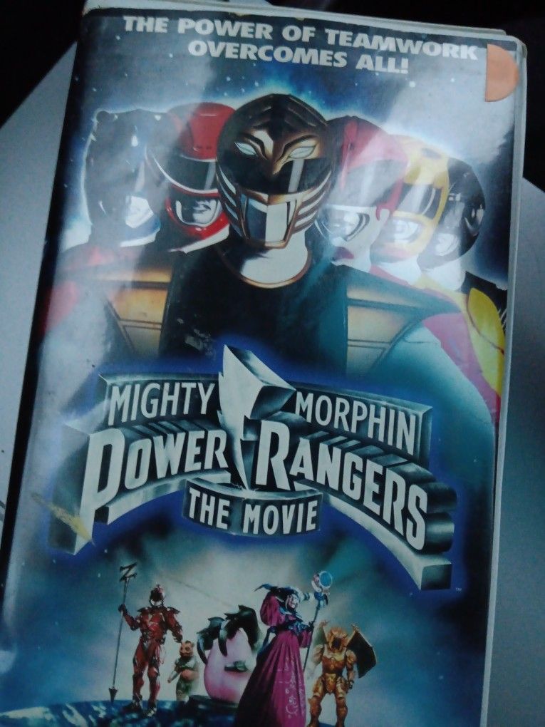 Mighty Morphin Power Rangers The Movie Vintage VHS