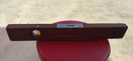 1950s vintage wood level