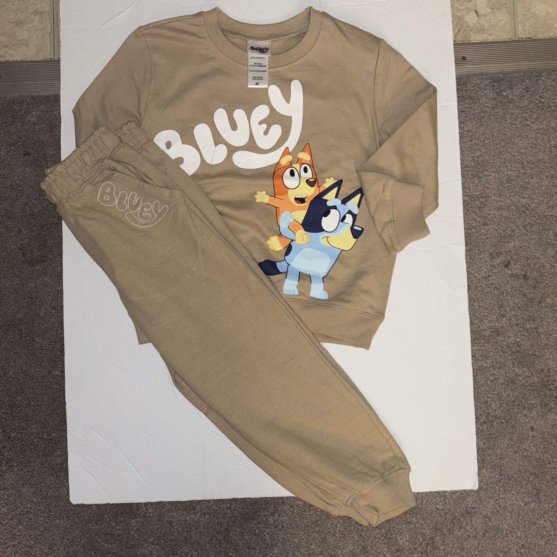 New Bluey Toddler Set 4T