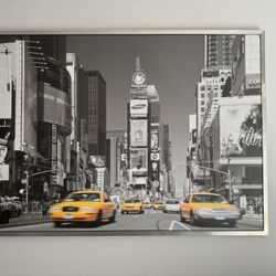New York Street Screen - Framed Art