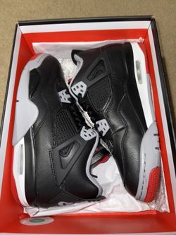 Jordan 4 Bred Reimagined  Size 6.5