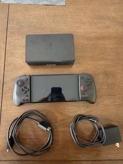 Nintendo Switch Oled  with Dock, HORI Controllers, and Cables