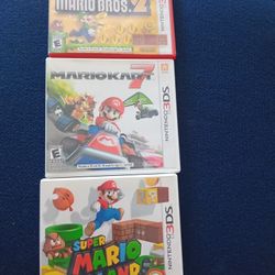 Nintendo 3ds Games $15 Each Firm Price Pick Up Only 