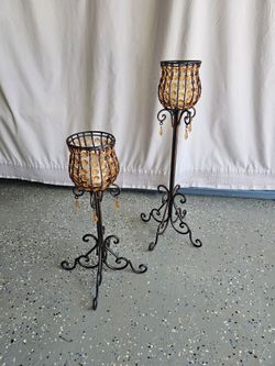 Set of Two Candelabras