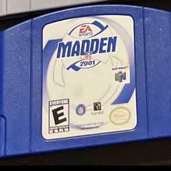 Madden 2001 for Nintendo 64