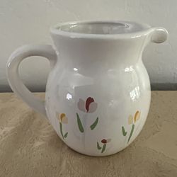 Vintage Tulip Pitcher $8