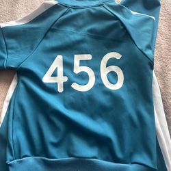 Player 456 Squid Game Halloween costume for 6-7yrs  kids