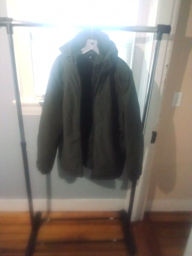 H&M Jacket With A Hoodie 