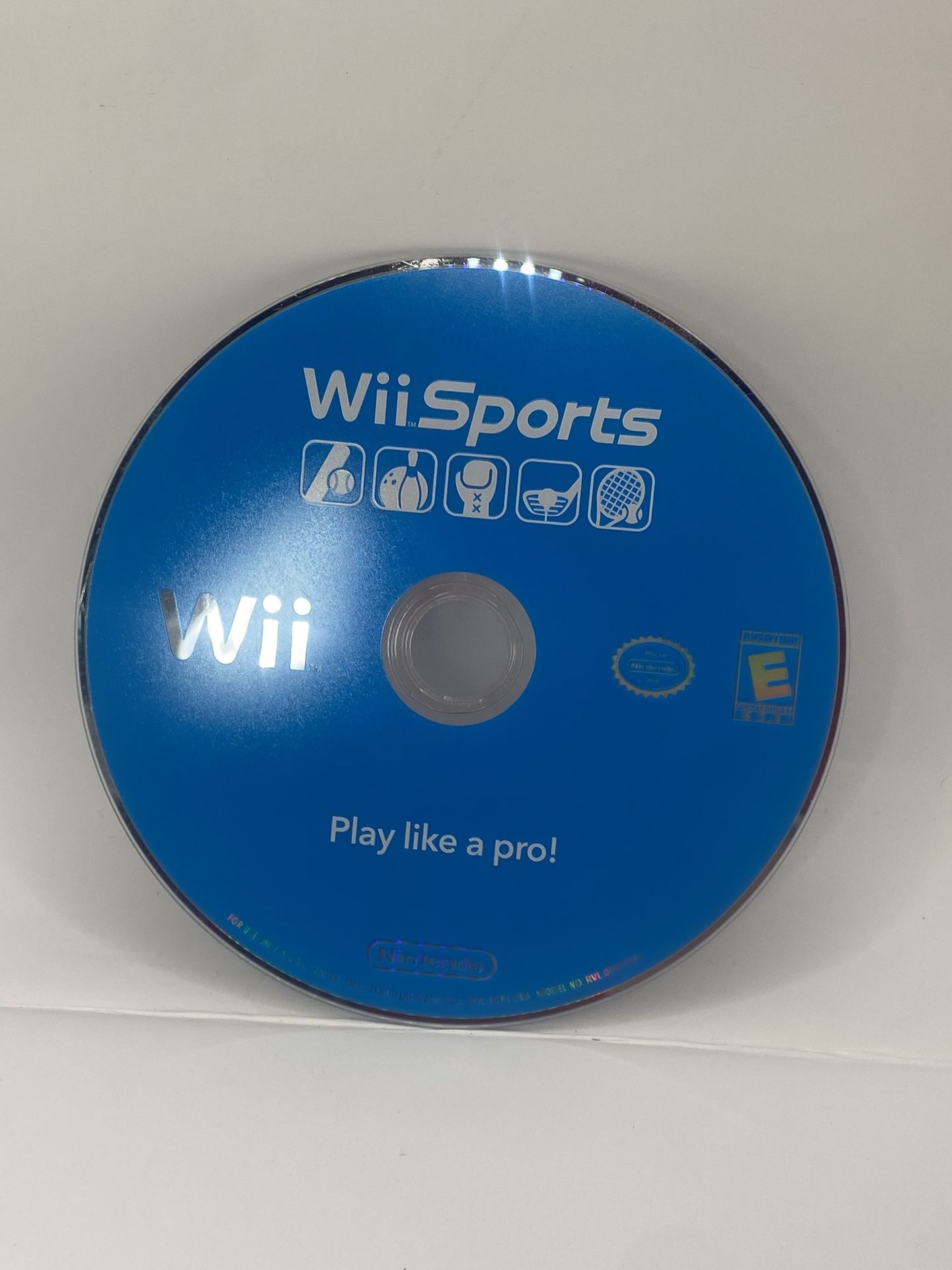Wii Sports (Nintendo Wii, 2006) DISK ONLY! Tested! Bowling Golf Baseball Tennis