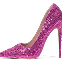 Elisabet Tang Women High Heel Stiletto Pumps
Wedding Heels, Sparkly, Glitter, Rhinestone, Pointed Toe, Bride Shoes, Prom Shoes, Heels, for Women, Shoe