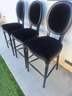 3  bar stools