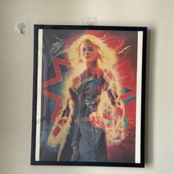 Marvel Captain Marvel Marvel Cinematic Universe Poster Wall Art Print 20”*14”