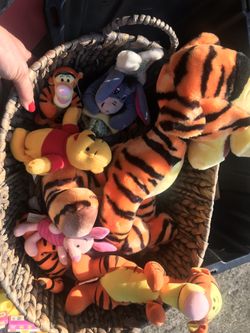 Disney plush characters