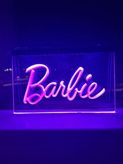 Barbie LED Neon Sign Light 8x12