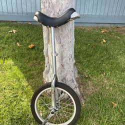 Silver Unicycle 