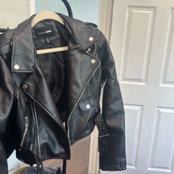 Fashion Nova Leather Biker Jacket