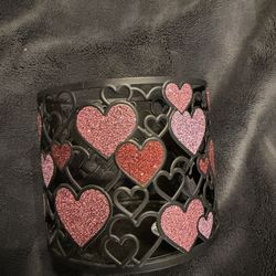 Bath & Body Works Valentines 3-Wick Candle Holder