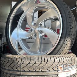 WHEELS US MAGS 22” STAGGERED C10 OBS 