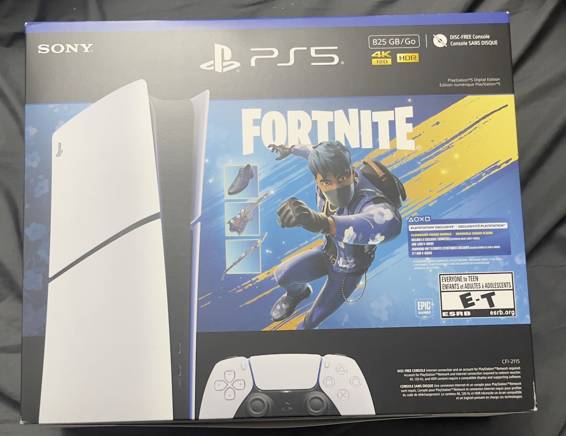 PlayStation 5 Console 825GB Fortnite - Flowering Chaos Bundle