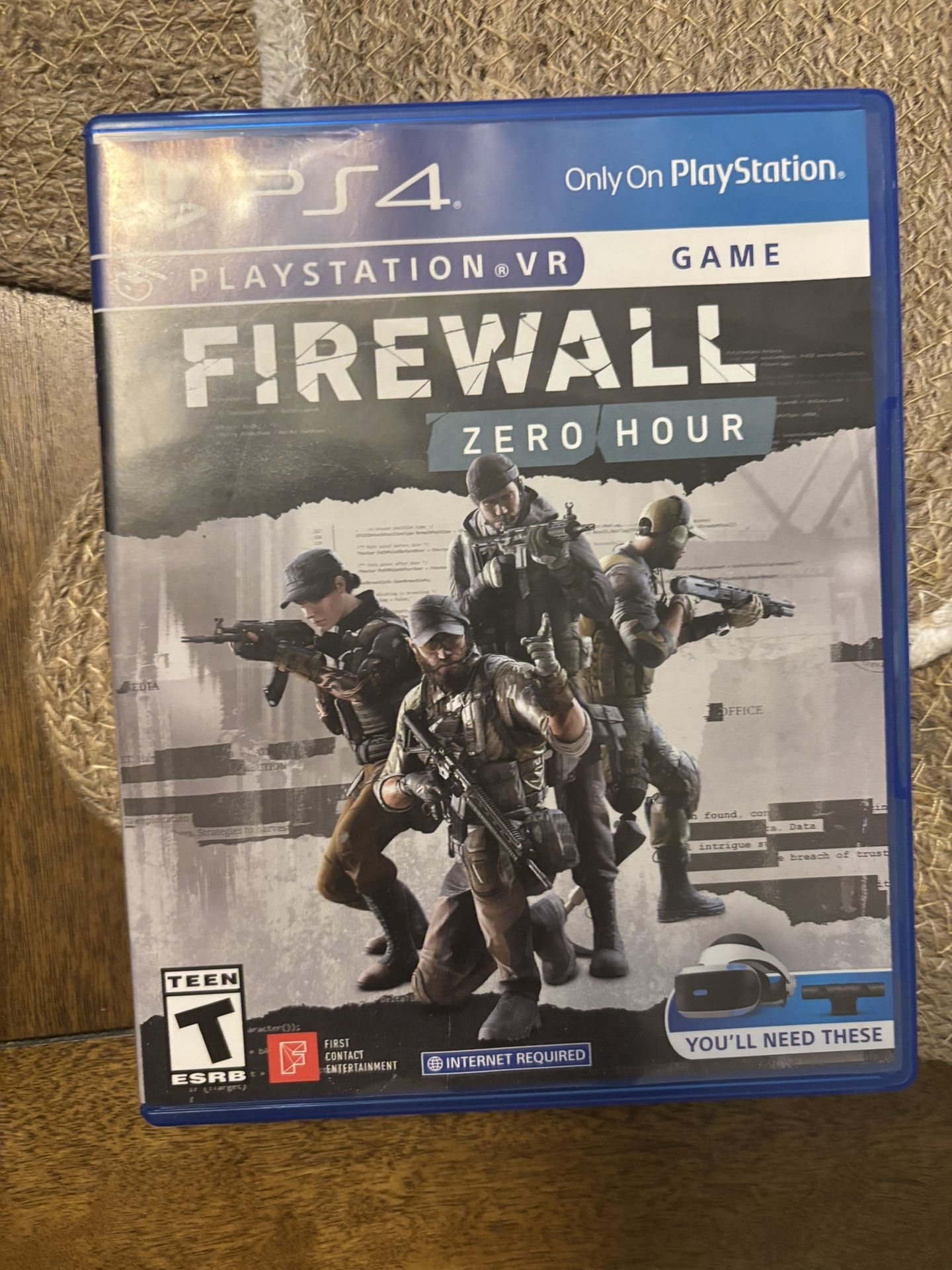 PS4 Vr Firewall Zero Hour 