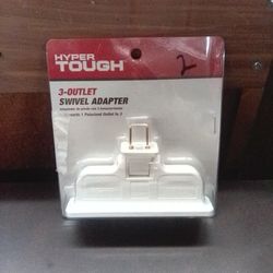 Hypertough 3 Outlet Swivel Adapter 