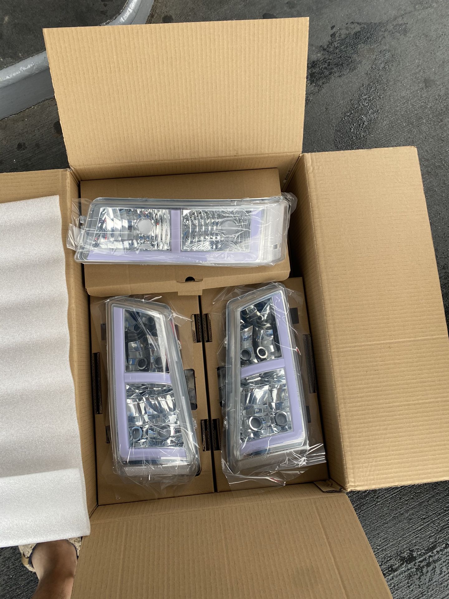 2003-06 Silver Head Lights