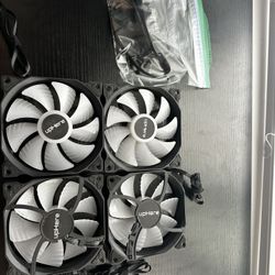 4x 120mm UpHere ARGB case fans
