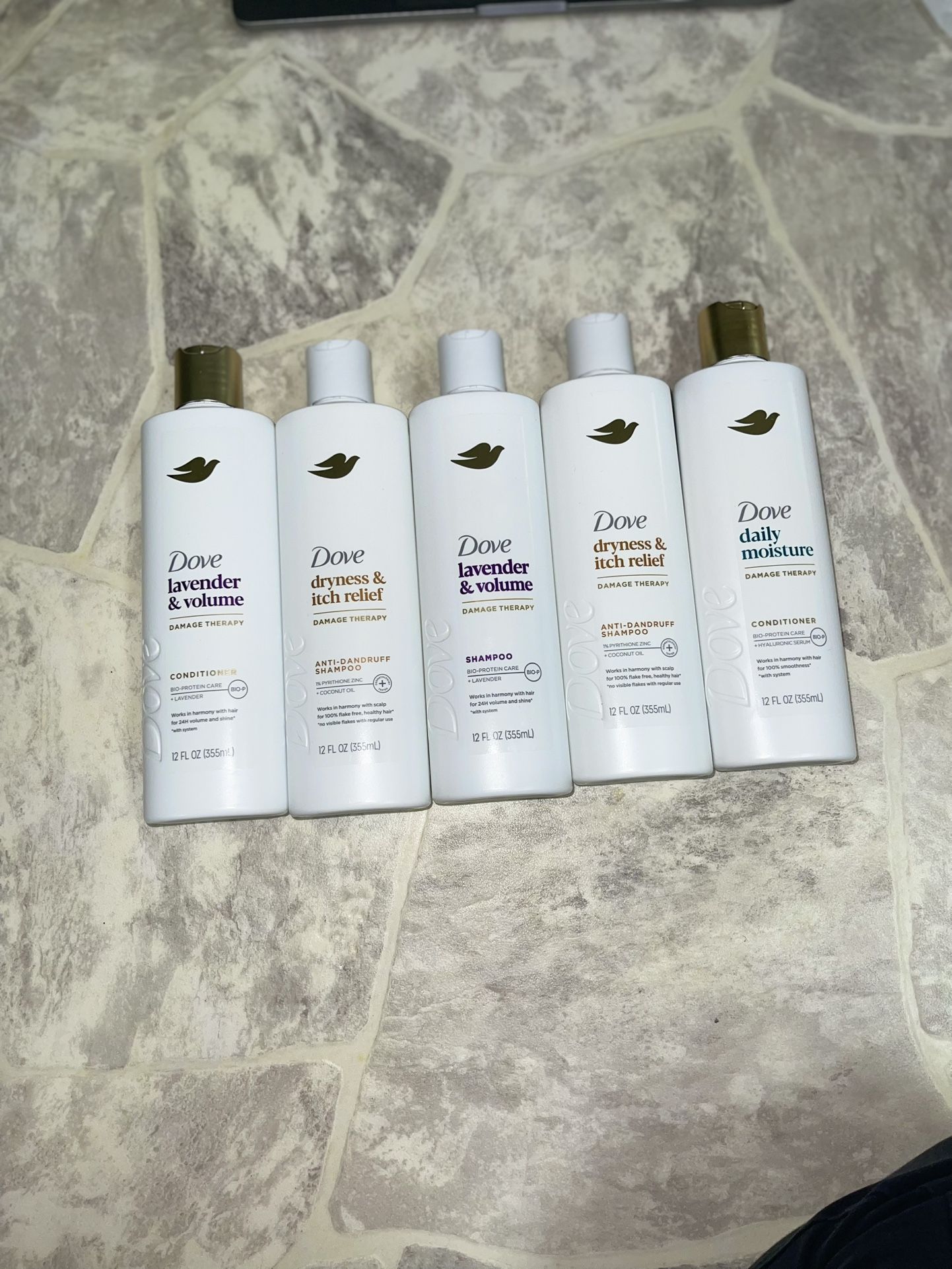 Dove Shampoos And Conditioners
