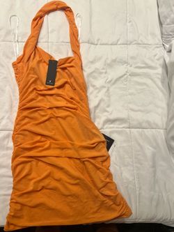 Orange dress