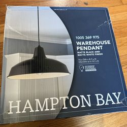 1 Light Black Warehouse