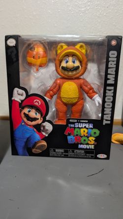 The Super Mario Bros. Movie Tanooki Mario 5-Inch Action Figure
