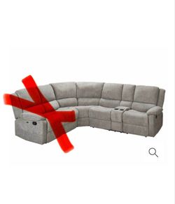 Living Style Nealy Sofa Sectional Couch - Gray NOT COMPLETE