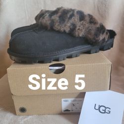 Women's UGG Coquette Leopard Slippers