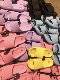 Women’s Summer Slippers Lot DIFFERENT SIZES