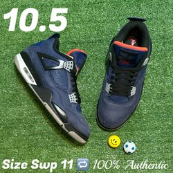 Size 10.5 Air Jordan 4 Retro “Winterize Loyal Blue” 🫐