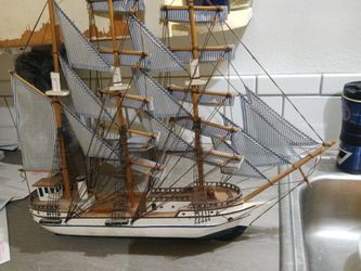 Vintage Ship Model