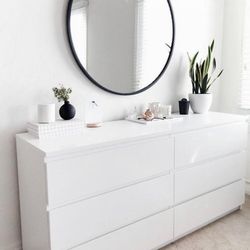 White Bedroom Dresser