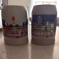 Christkindlmarket steins mugs. 2022 and 2023
