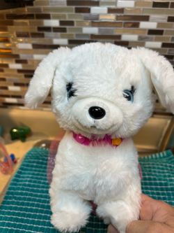 Barbie Walk & Wag Puppy plush. With movement and sound.