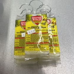 Moth Shield Closet Block 9 Piece Lemon Scented for Sale in Brooklyn, NY -  OfferUp