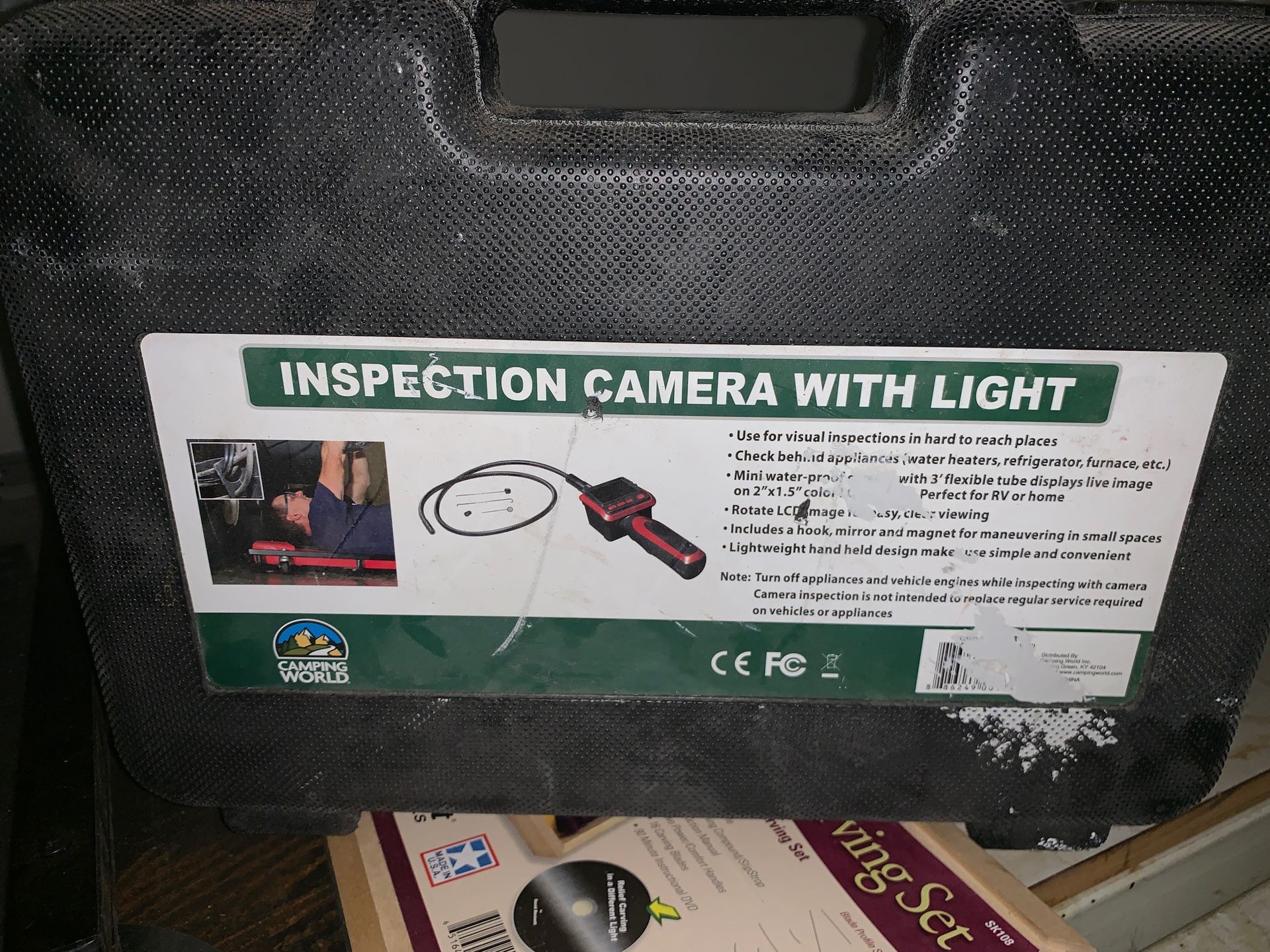 Inspection camera with light.,All Products : American Fashion Style Bags On Sale