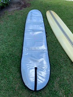 10’-6” Longboard Surf Board + Day Bag & Fins